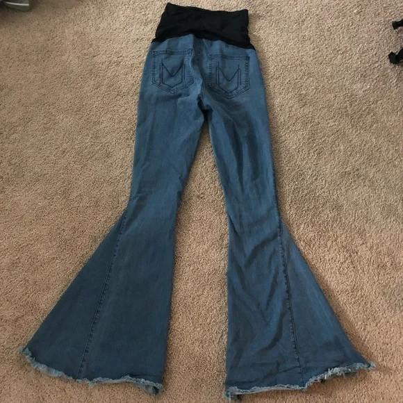 Show me your mumu maternity bell bottoms - Picture 4 of 8